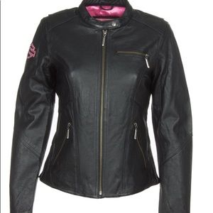 Women’s Harley Davidson Pink Label Leather Jacket